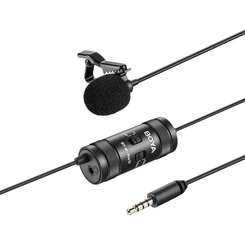 Mikrofonas Boya BY-M1 Pro II segtukinis