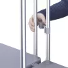 Laisvai stovintis šiukšlių maišų laikiklis Hailo ProfiLine MSS XXXL – vidaus naudojimui, aliuminis/metalas/plastikas, 430×450×970 mm