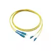 GoodConnections Patch laidas LWL Duplex OS2 (viensienis, 9/125) LC/SC, LSZH, reversibilus poliškumas, 20 m