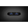 USB 3.2 Gen 1 2x2 dalijimosi jungiklis ATEN US4322 — 2 šeimininkai / 2 įrenginiai, Type-A