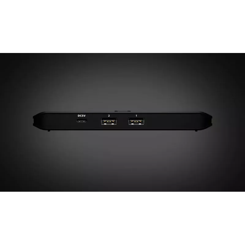 USB 2.0 jungiklis ATEN US4224 — 2 šeimininkai 4 įrenginiams, 480 Mbps, juodas