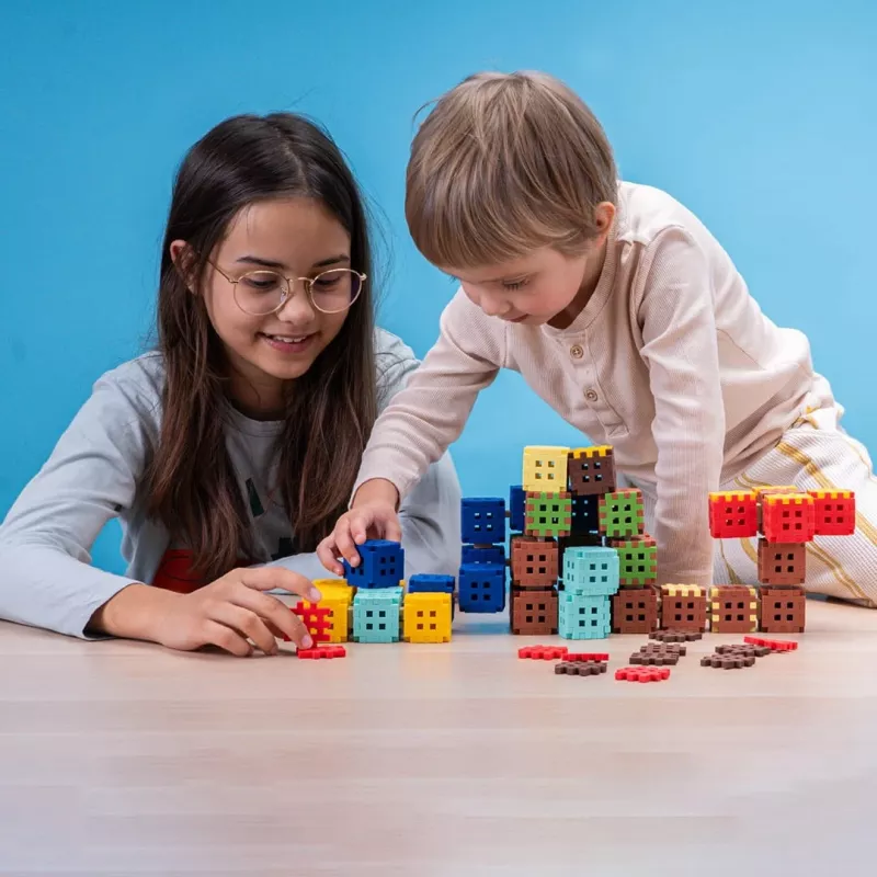 Konstruktorius Marioinex Klocki Waffle Mini Blocks – 502 detalės