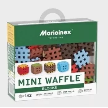Konstruktorius Marioinex Mini Waffle 206 dalių – vaikų statybų rinkinys