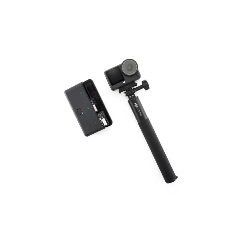 Veiksmo kamera DJI Osmo Action 6 Adventure Combo – 38 MP, 4K Ultra HD, 1/1,1 colio CMOS, 155° matymo laukas, 2x skaitmeninis priartinimas