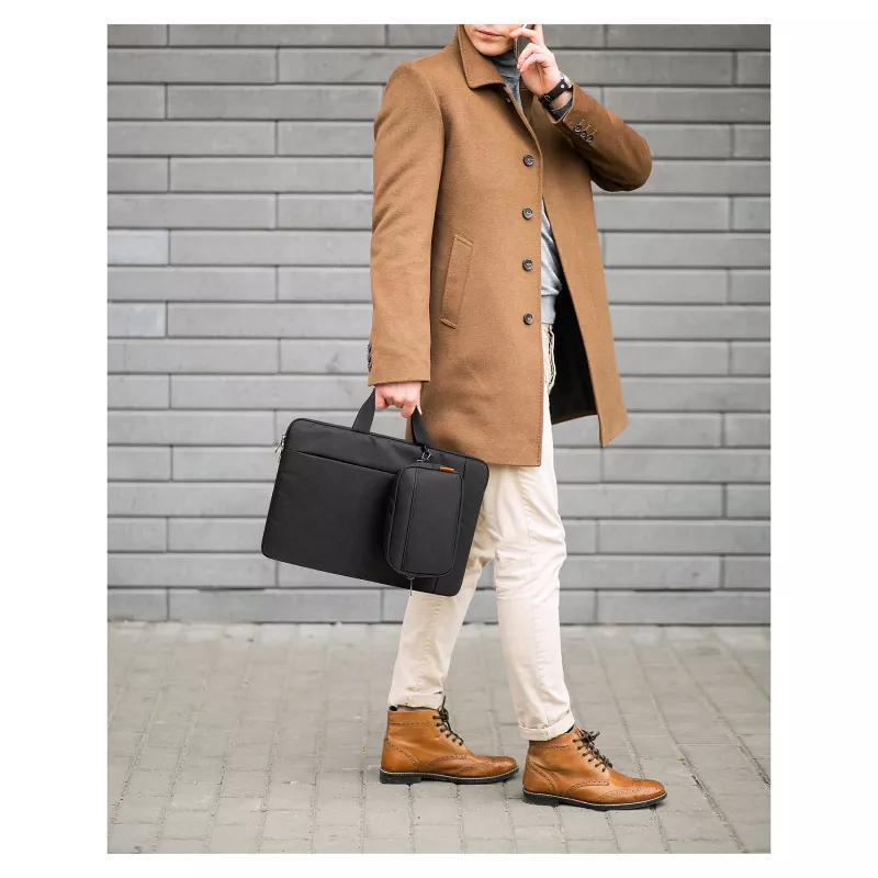 Inateck LB02014-15 nešiojamojo kompiuterio krepšys, 15-15,6", atsparus vandeniui, juodas