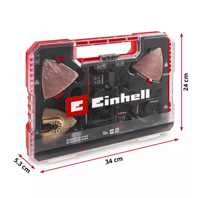 Pjūklo diskas EINHELL 708170, skirtas HM/BiM/HCS – aliuminiui, oksidui, chromo-vanadžio plienui