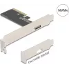 DELOCK PCI Express x4 į 1x išorinį OCuLink (SFF-8612) adapterio kortelė, low-profile