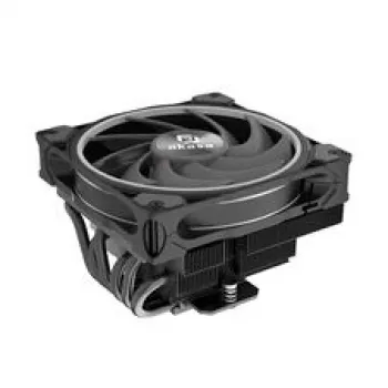 Aušintuvas CPU Akasa SOHO H6L RGB – kompaktiškas žemo profilio aušintuvas su RGB apšvietimu