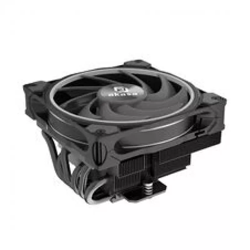 Aušintuvas CPU Akasa SOHO H6L RGB – kompaktiškas žemo profilio aušintuvas su RGB apšvietimu