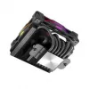 Aušintuvas CPU Akasa SOHO H6L RGB – kompaktiškas žemo profilio aušintuvas su RGB apšvietimu