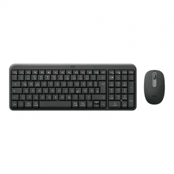 Belaidis klaviatūros ir pelės rinkinys Logitech MK250 GRAPHITE (DEU, CENTRAL-419) 920-013552