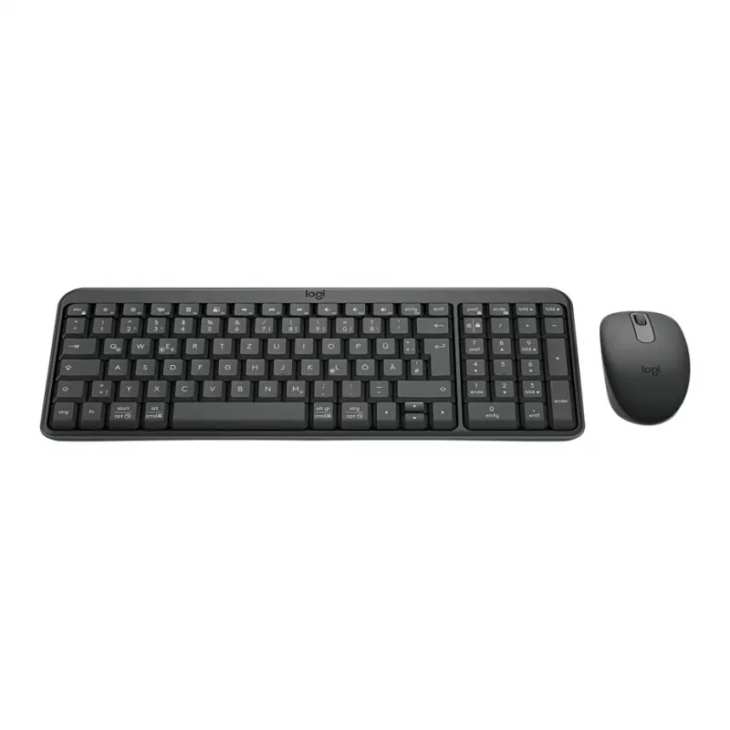 Belaidis klaviatūros ir pelės rinkinys Logitech MK250 GRAPHITE (DEU, CENTRAL-419) 920-013552