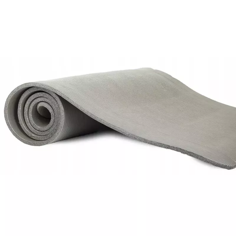 Extralink kilimėlis mankštai | fitneso pilka joga ir aerobika 180x60cm
