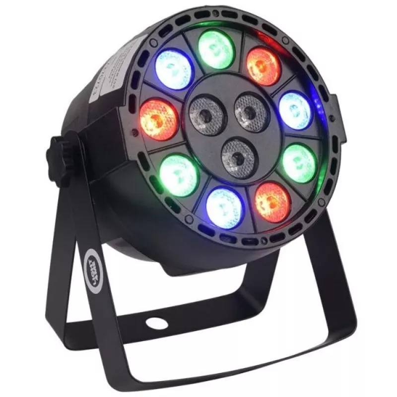 LIGHT4ME P12 LED PAR RGBW – Prožektorius LED RGBW su nuotolinio valdymo pultu