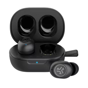 Jlab JBuds Mini Tikrai Belaidės Ausinės – Juodos Bluetooth Ausinės su Integruotu Mikrofonu