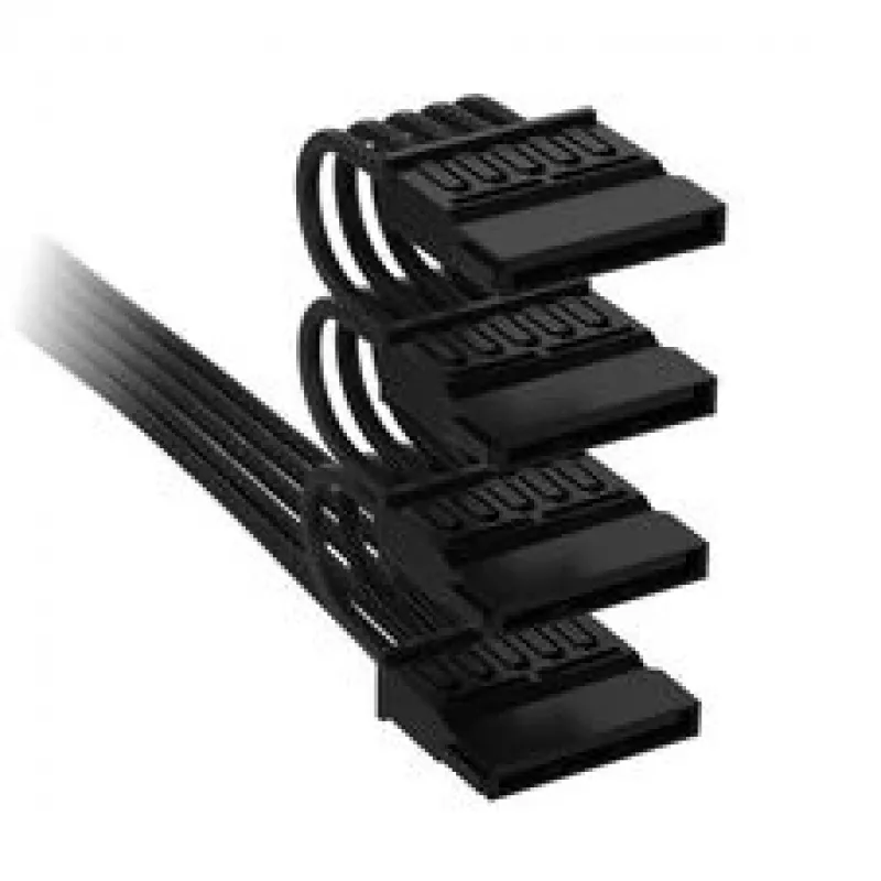 Corsair Premium Pintas 4x SATA maitinimo laidas, skirtas Type-5 maitinimo blokui - juodas