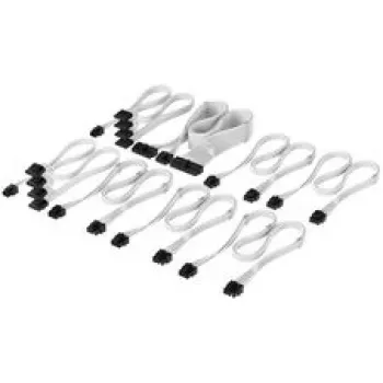 Corsair laidų rinkinys, Type 4, DC Cable Pro Kit, individualiai apvynioti - Balti