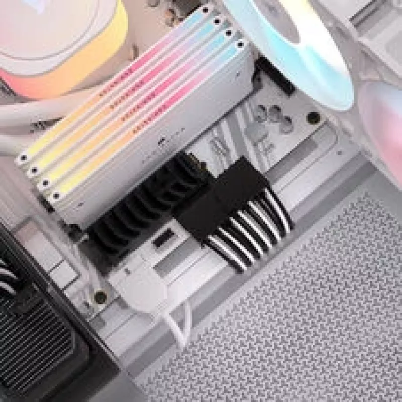 Corsair laidų rinkinys, Type 4, DC Cable Pro Kit, individualiai pintas - juoda / balta