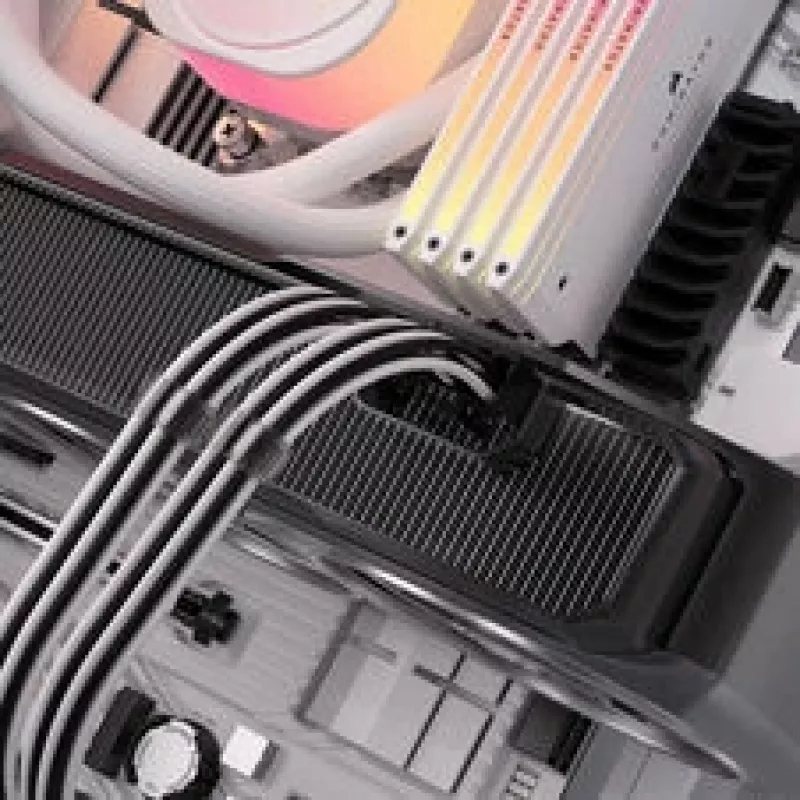 Corsair laidų rinkinys, Type 4, DC Cable Pro Kit, individualiai pintas - juoda / balta