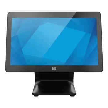All-in-One kompiuteris Elo Touch Solutions I-Series E705229 — Intel Celeron 7305L, 15.6 col. FHD liečiamasis ekranas, 8 GB DDR5, 128 GB SSD, Wi‑Fi 6, juodas