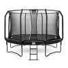 Tramplinas Salta First Class apvalus 366 cm, fitneso batutas, juodas, modelis 5373A