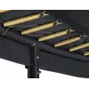 Tramplinas Salta First Class apvalus 366 cm, fitneso batutas, juodas, modelis 5373A