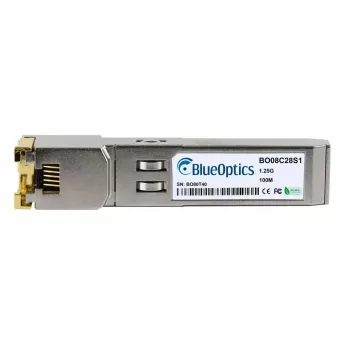 SFP vario siųstuvas-imtuvas BlueOptics 61494-BO, 1× RJ45, 1250 Mbit/s, 100 m, suderinamas su Lancom