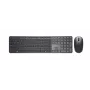 Dell Pro 7 Slim KM726 belaidė klaviatūros ir pelės rinkinys, lietuviškas išdėstymas, juodas
