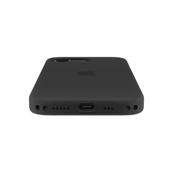 Apsauginis silikoninis dėklas su MagSafe Apple iPhone 17e – Šviesiai samaninis, tinka 15,5 cm (6,1 colio) ekranams