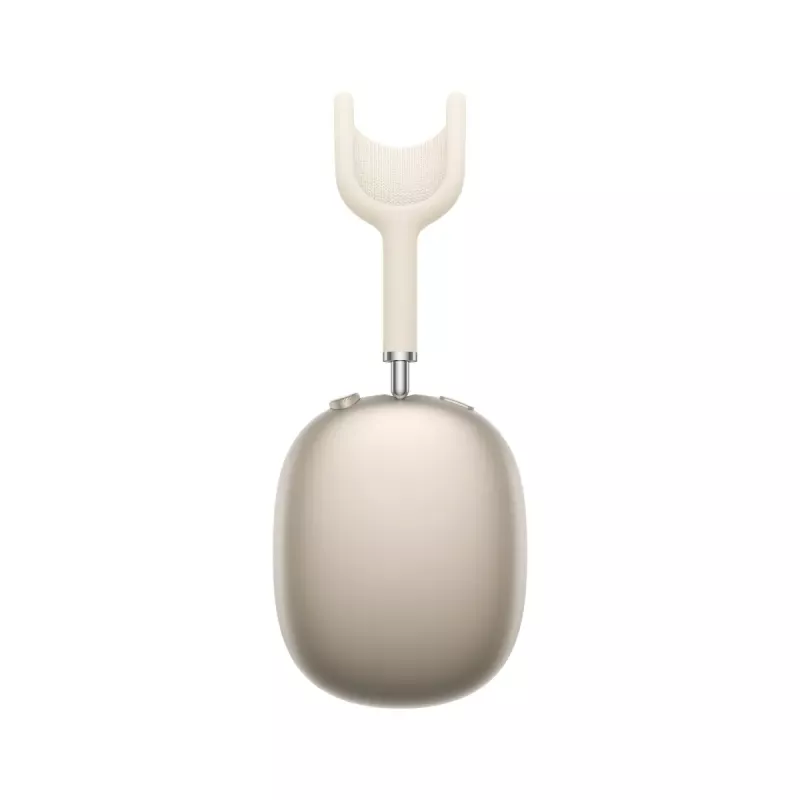 Belaidės ausinės Apple AirPods Max 2 Starlight – uždengiančios ausis, lankeliu, 386,2 g