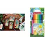 Flomasteriai Stabilo Pen 68 Mini Animal Vibes 8 vnt., brūkšnys 1,0 mm, vandens pagrindo bekvapis rašalas