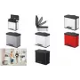 Šiukšliadėžė Hailo Öko trio Plus L / 3x9L / sidabrinė