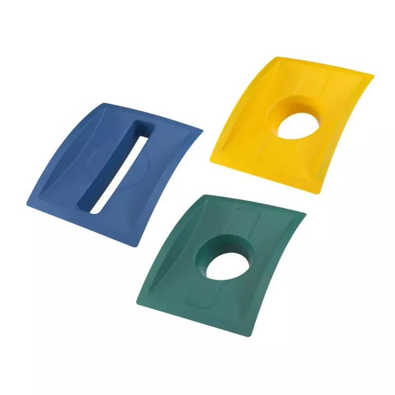 Šiukšliadėžė Hailo ProfiLine WSB Design Plus XXXL – stačiakampė, ABS, pilka, 500×470×110 mm