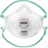 Respiratorius UVEX silv-Air classic 2310 planet FFP2 – vienkartinė pusveidė apsauginė kaukė, 15 vnt. pakuotė