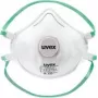 Respiratorius UVEX silv-Air classic 2310 planet FFP2 – vienkartinė pusveidė apsauginė kaukė, 15 vnt. pakuotė