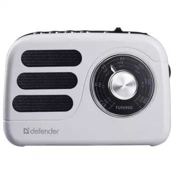 Nešiojamas garsiakalbis DEFENDER SIGNAL su FM/MP3/SD/USB ir Bluetooth (5W, antena)