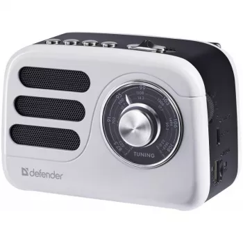 Nešiojamas garsiakalbis DEFENDER SIGNAL su FM/MP3/SD/USB ir Bluetooth (5W, antena)