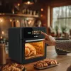 GreenBlue GB950 oro gruzdintuvė 1800W, 10 L talpa, 8 programų, liečiamasis skydelis, laikmatis, juoda