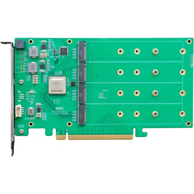 Valdiklis HighPoint SSD7104 (RAID)