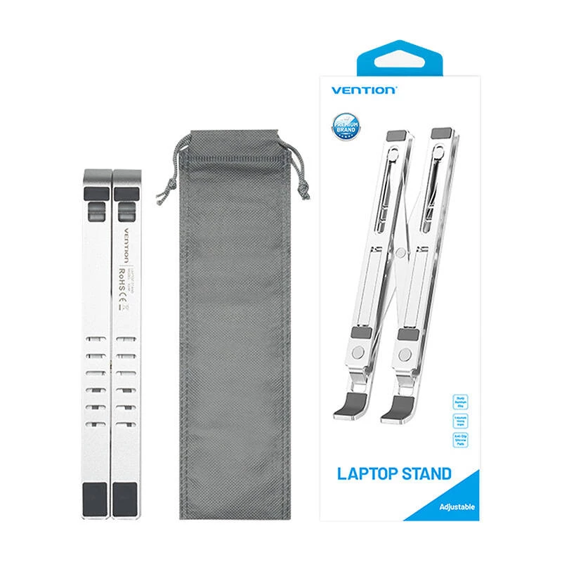 Vention Laptop stovas KDMI0 (sidabrinis)