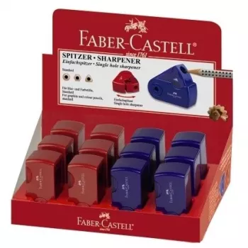 Pieštukų galąstuvas Faber-Castell 182711 Mėlyna Raudona