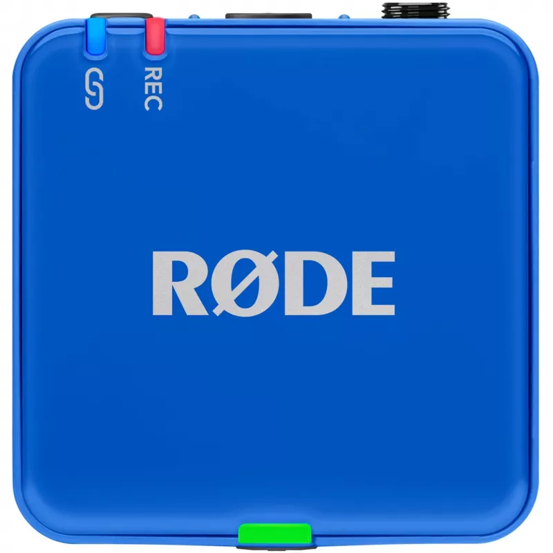Belaidė mikrofono sistema Rode Wireless Go III mėlyna