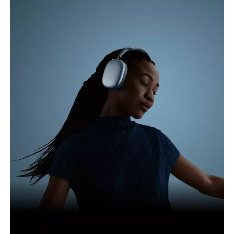 Ausinės Apple AirPods Max 2, belaidės Bluetooth, uždengiančios ausis, lankelis, 386,2 g, mėlyna