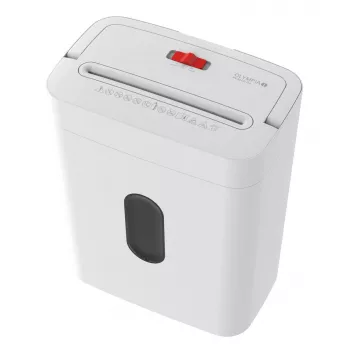 Popieriaus smulkintuvas Olympia PS 53 CC Pro — skersinis pjovimas, 15 L krepšelis, 68 dB, baltas