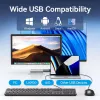Vientu pelė USB optinė juoda KTABG