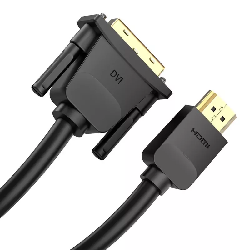 Kabelis HDMI į DVI 2M/JUODAS Abfbh Vention