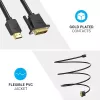 HDMI į DVI laidas 5 m / juodas Vention