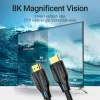 HDMI kabelis 8K/1M Juodas Aanbf Vention