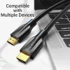 HDMI kabelis 8K/1M Juodas Aanbf Vention