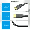 HDMI kabelis 8K/1M Juodas Aanbf Vention